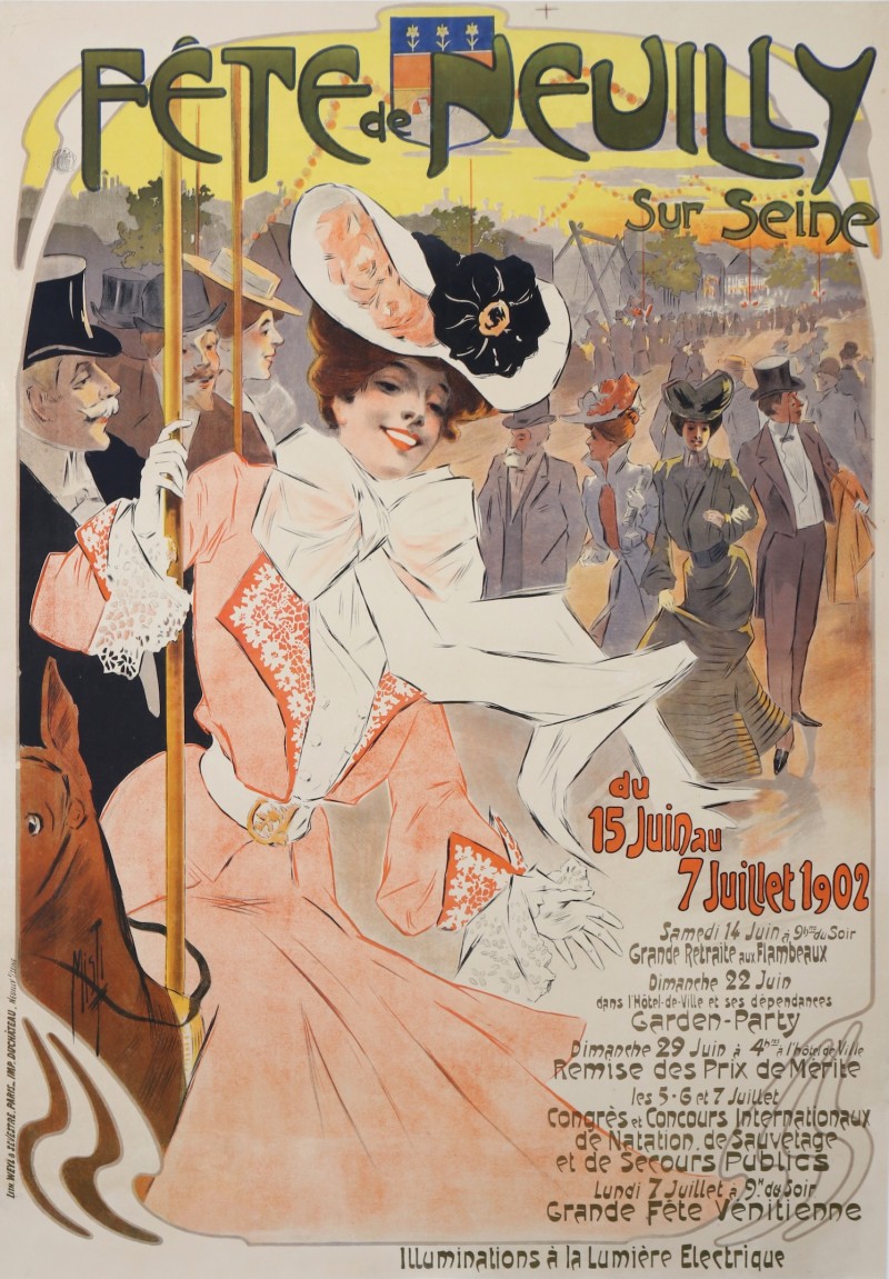 En vente :  MISTI 1902 FETE DE NEULLY SUR SEINE