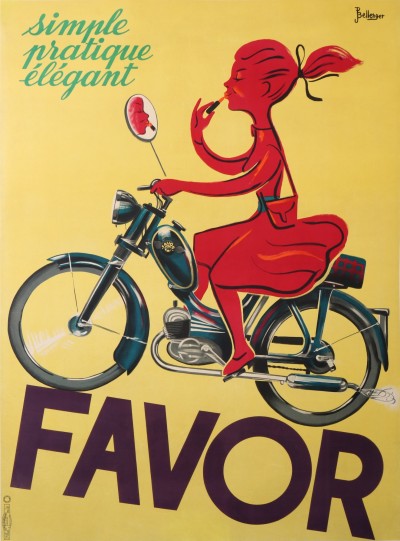 En vente :  CYCLOMOTEUR FAVOR - (THE LIPSTICK)