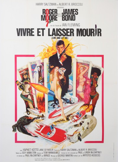 En vente :  JAMES BOND VIVRE ET LAISSER MOURIR