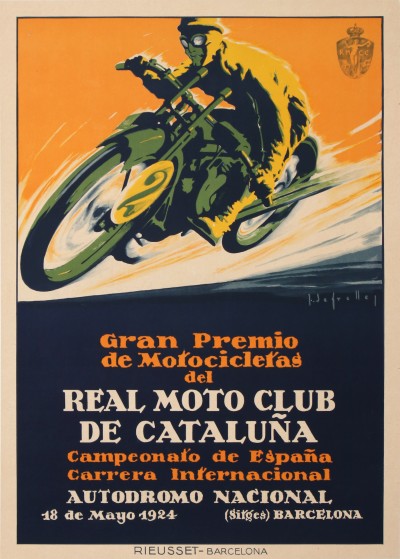 En vente :  GRAN PREMIO DE MOTOCICLETAS DEL REAL MOTO CLUB DE CATALUÑA 1924