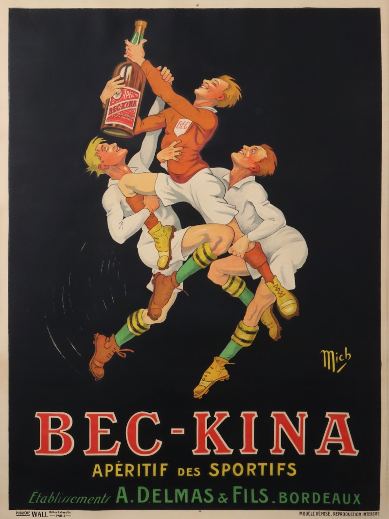 En vente :  BEC KINA APERITIF DES SPORTIF DELMAS FILS