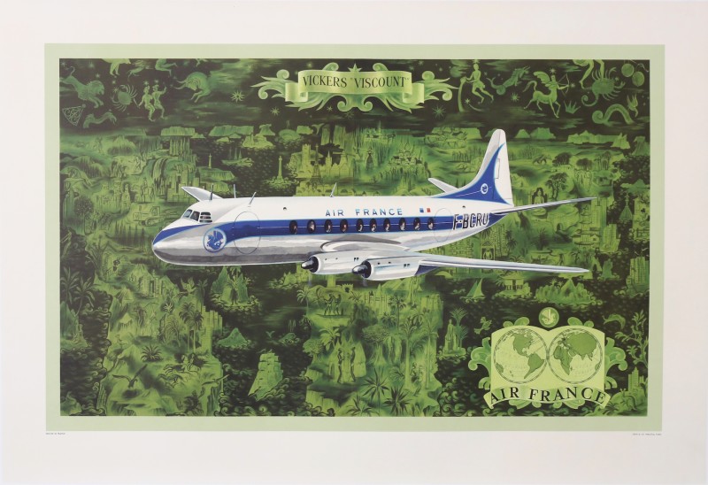 En vente :  AIR FRANCE VICKERS VISCOUNT F-BCRU
