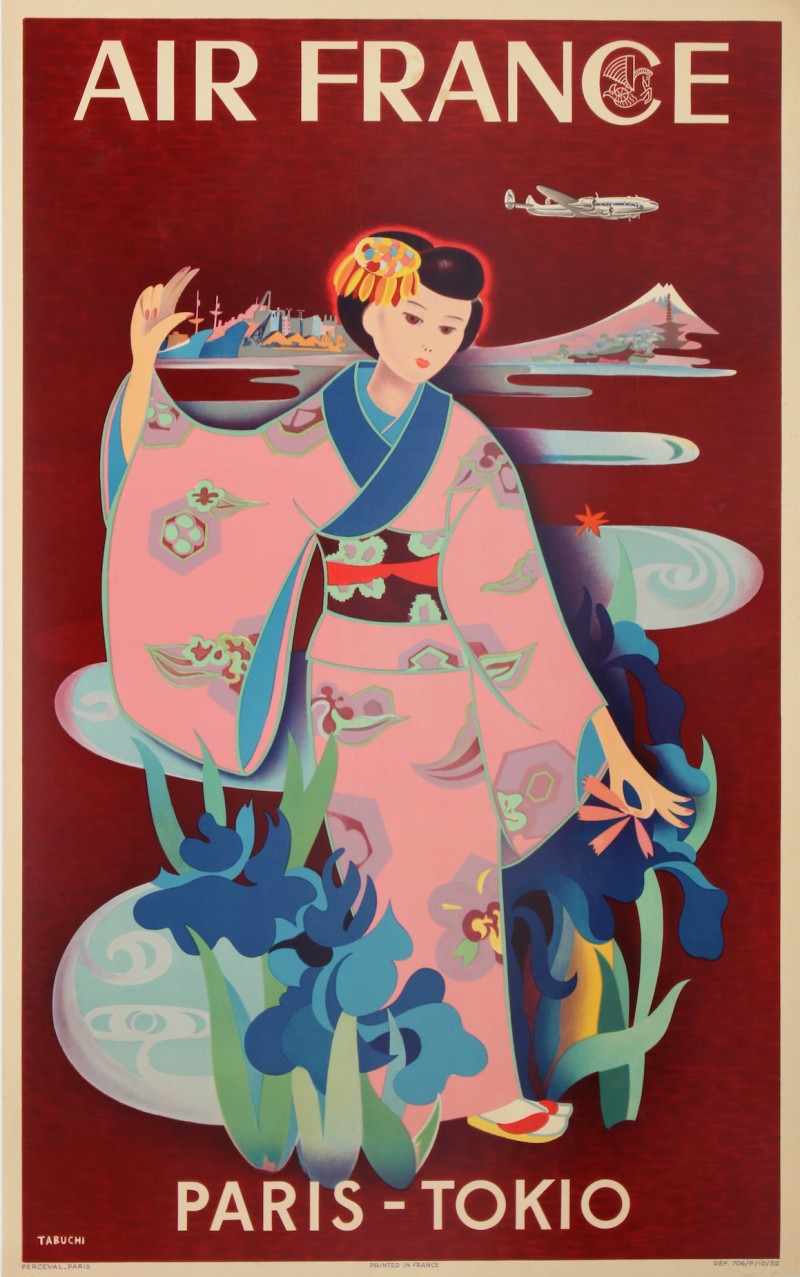 En vente :  AIR FRANCE PARIS-TOKIO