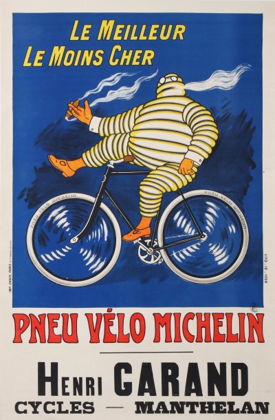 En vente :  OGALOP MICHELIN BIBENDUM  CIGARE PNEU VELO