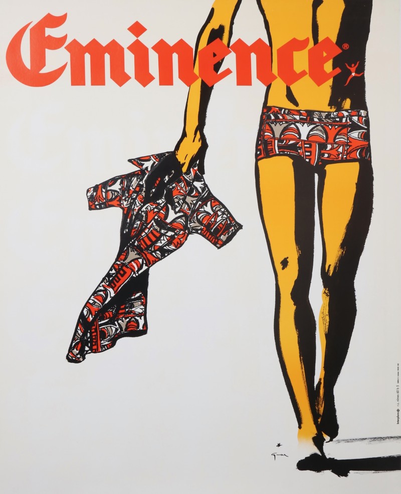 En vente :  AFFICHE PRÊT-À-PORTER EMINENCE
