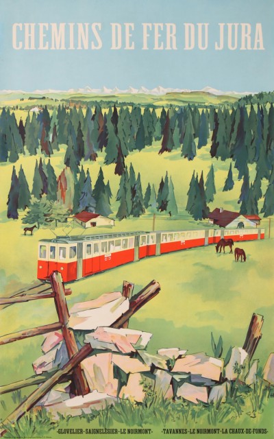 En vente :  CHEMINES DE FER DU JURA