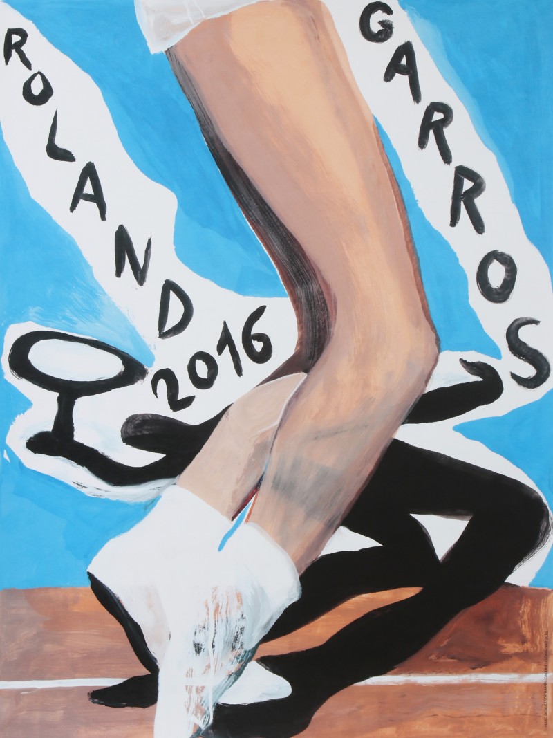 En vente :  SERVICE VOLÉE // ROLAND GARROS 2016