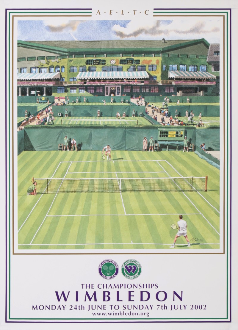 En vente :  THE CHAMPIONSHIPS WIMBLEDON MONDAY 24TH JUNE TO SUNDAY 7TH JULY 2002