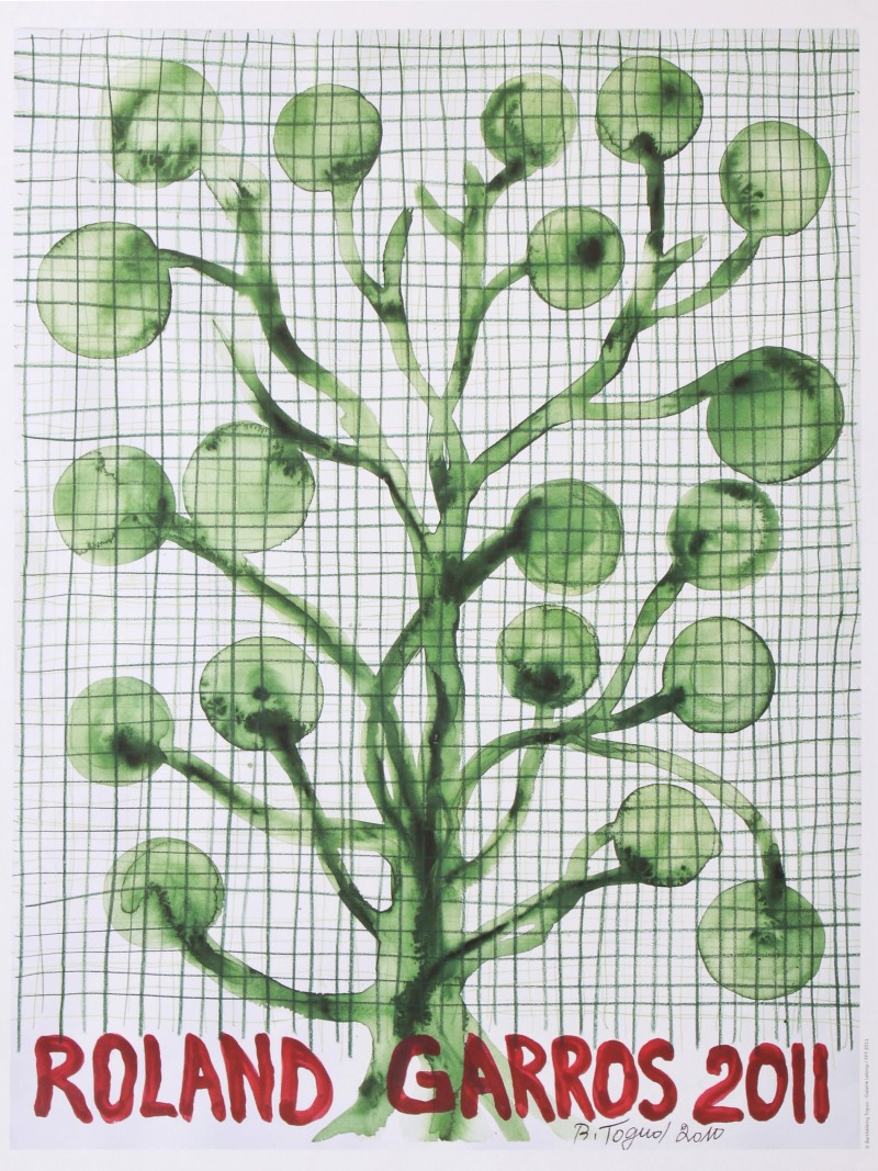 En vente :  L'ARBRE AUX BALLES // ROLAND GARROS 2011