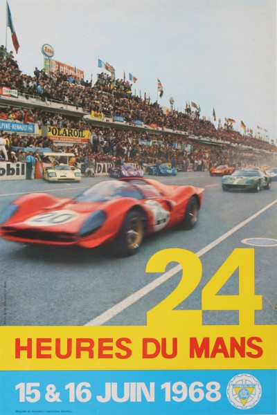 En vente :  24 HEURES DU MANS // 15 & 16 JUIN 1968