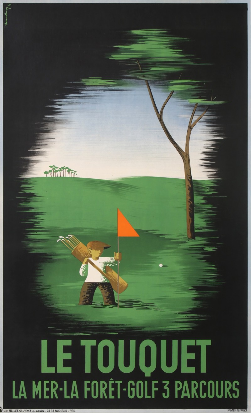 En vente :  LE TOUQUET // LA MER-LA FORÊT-GOLF 3 PARCOURS