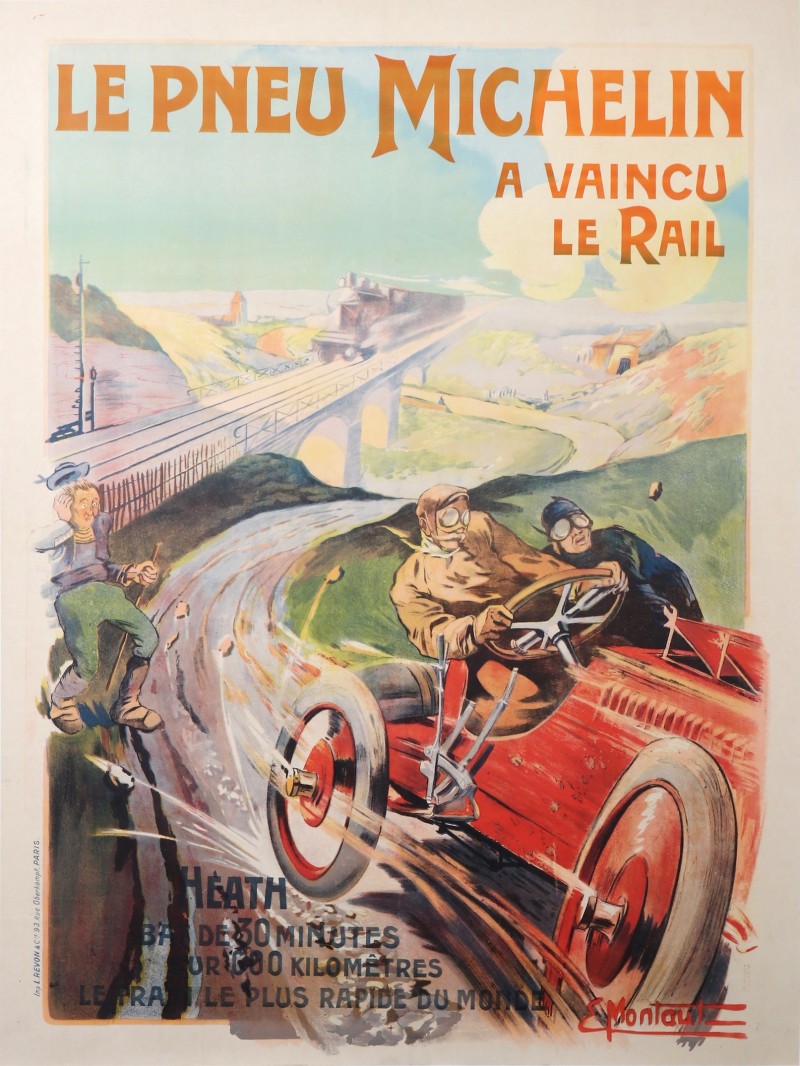 En vente :  LE PNEU MICHELIN A VAINCU LE RAIL