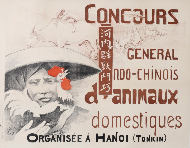 En vente :  CONCOURS INDOCHINOIS D'ANIMAUX DOMESTIQUES HANOI