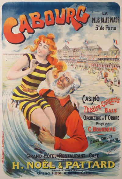 En vente :  CABOURG - LA PLUS BELLE PLAGE 5H DE PARIS-CASINO THEATRE CONCERTS - GRAND HOTEL RESTAURANT CAFÉ