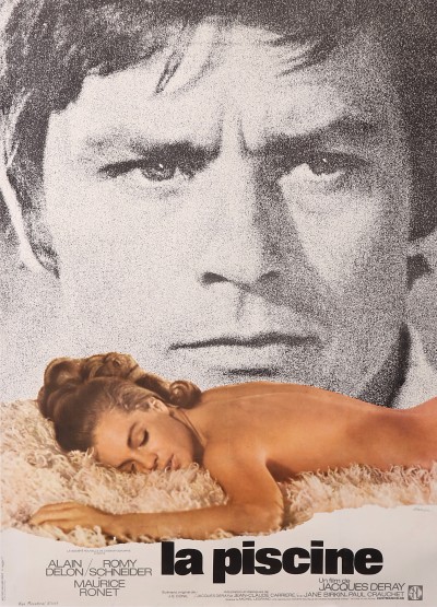En vente :  LA PISCINE ROMY SCHNEIDER ALAIN DELON