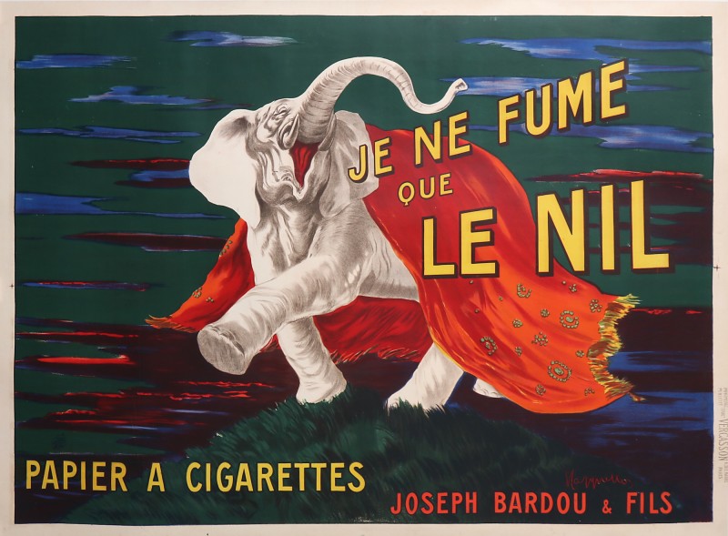 En vente :  JE NE FUME QUE LE NIL PAPIER A CIGARETTES JOSEPH BARDOUX