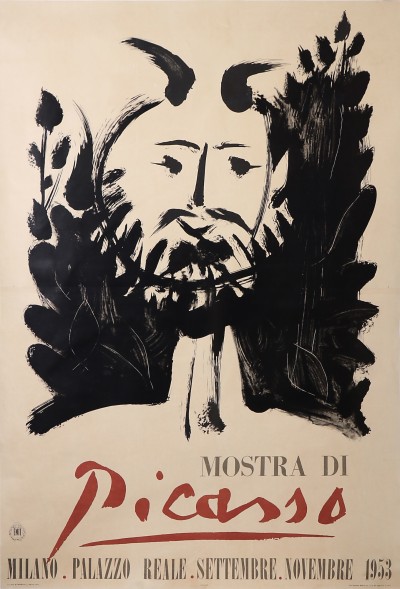 En vente :  MOSTRA DI PICASSO MILAN PALAZZO REALE SETTEMBRE NOVEMBRE 1953