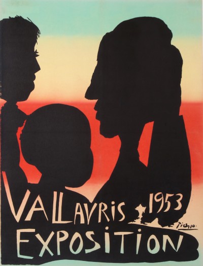 En vente :  PICASSO EXPOSITION VALLAURIS 1953