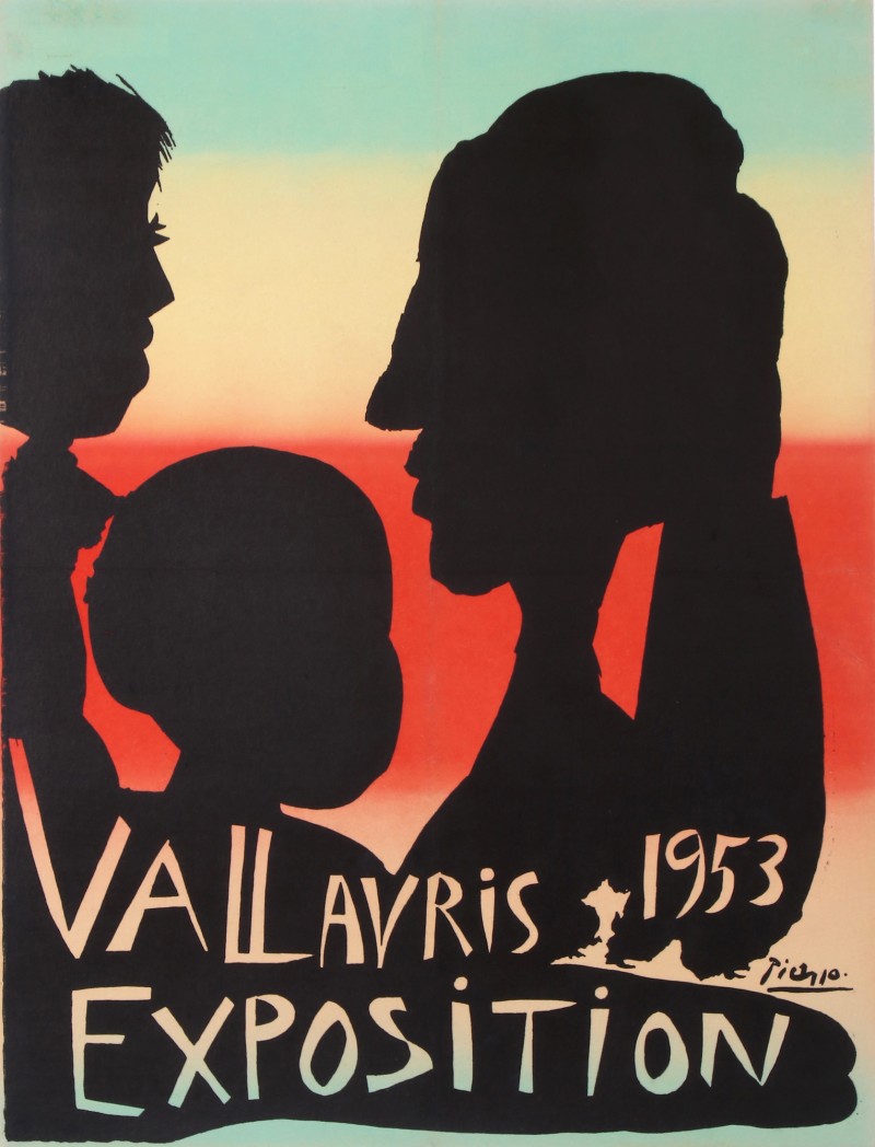 En vente :  PICASSO EXPOSITION VALLAURIS 1953