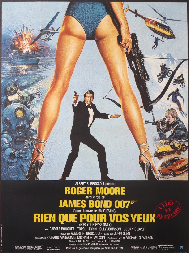 En vente :  JAMES BOND 007 - RIEN QUE POUR VOS YEUX