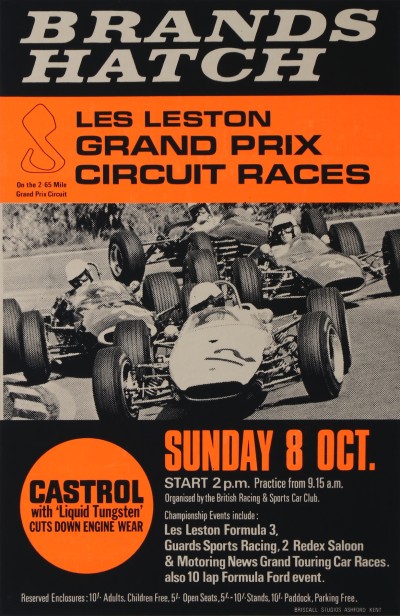 En vente :  BRANDS HATCH LES LESTON GRAND PRIX CIRCUIT RACES