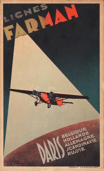 En vente :  LIGNES FARMAN PARIS BelgiQUe Hollande Allemagne Scandinavie Russie