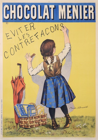 En vente :  CHOCOLAT MENIER EVITEZ LA CONTREFAÇON