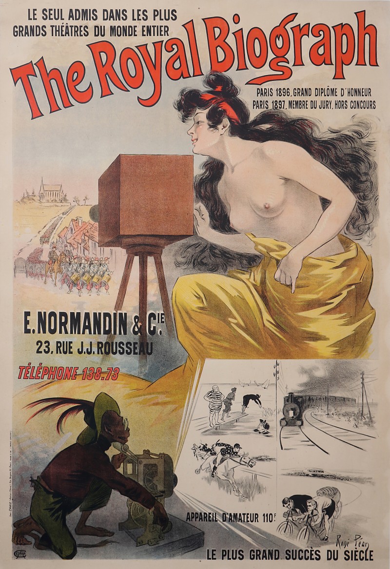 En vente :  THE ROYAL BIOGRAPH  SYSTEME NORMANDIN LE SEUL ADMIS DANS LES PLUS GRANDS THÉATRES DU MONDE ENTIERS