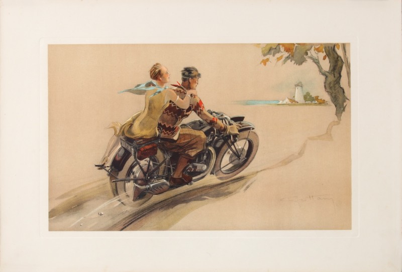 En vente :  LE COUPLE A MOTO
