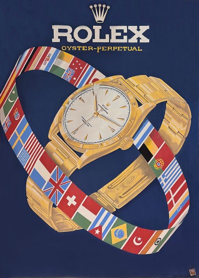 En vente :  ROLEX OYSTER-PERPETUELL 1963