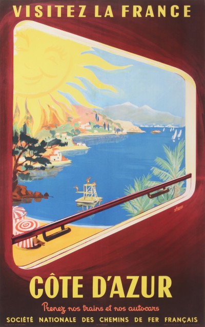 En vente :  SNCF VISITER LA FRANCE COTE D AZUR