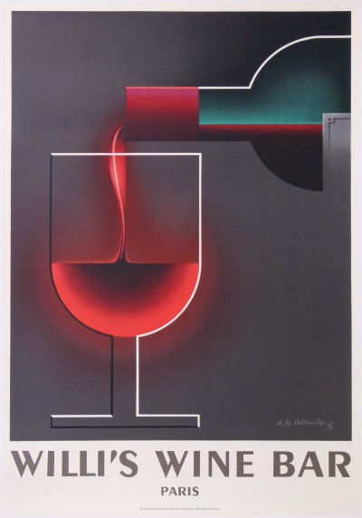 En vente :  WILLI'S WINE BAR PARIS  BY CASSANDRE