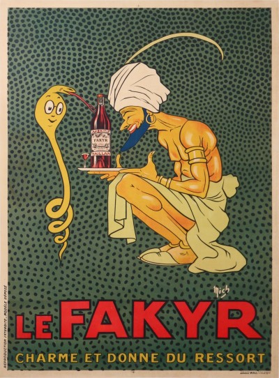 En vente :  LE FAKYR CHARME ET DONNE DU RESSORT