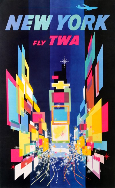 En vente :  NEW YORK FLY TWA