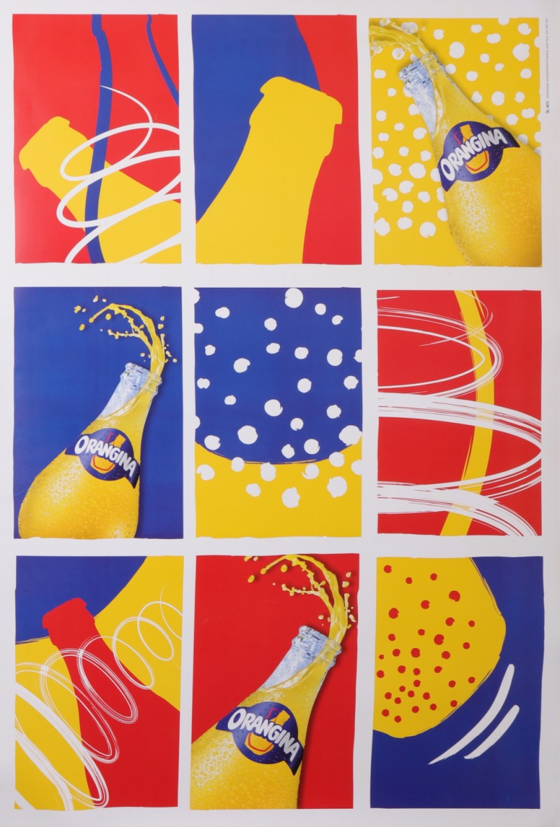 En vente :  ORANGINA - BUS STOP
