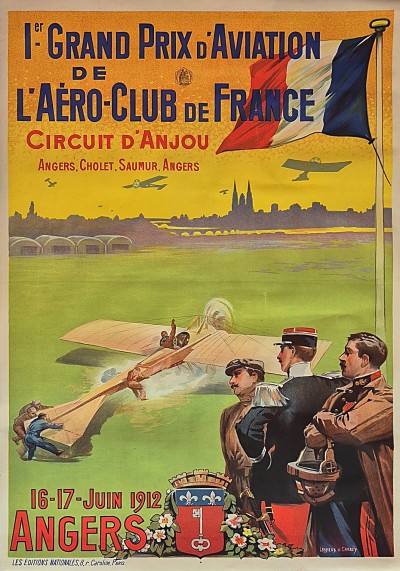 En vente :  PREMIER GRAND PRIX D'AVIATION CIRCUIT D'ANJOU de L'AÉRO-CLUB de FRANCE 16-17 Juin ANGERS