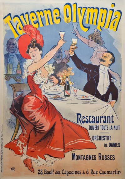 En vente :  TAVERNE OLYMPIA RESTAURANT MONTAGNES RUSSES