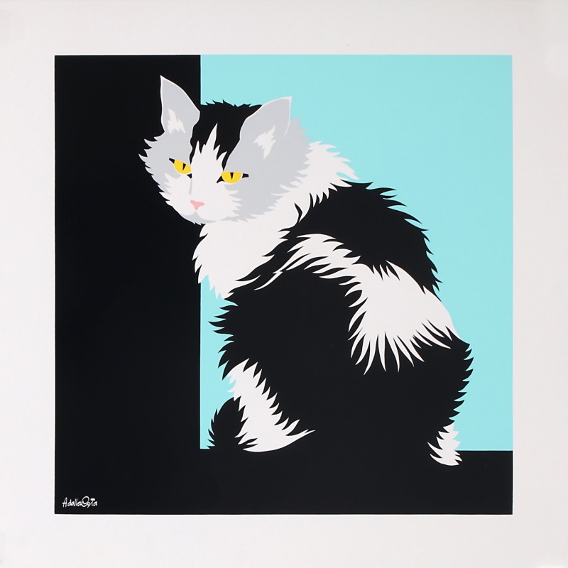 En vente :  TENERO IL GATTO  signee dans la masse