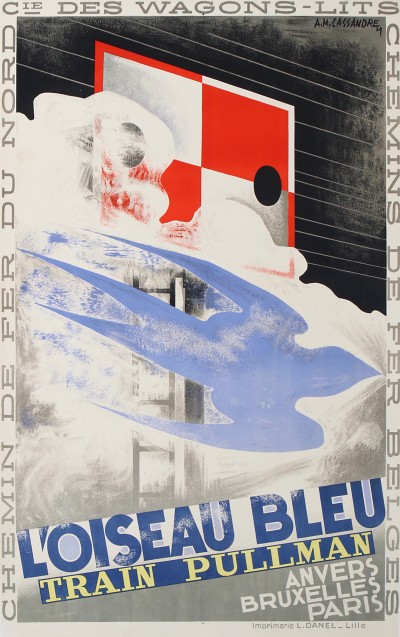 En vente :  L OISEAU BLEU TRAIN PULLMAN ANVERS BRUXELLES PARIS