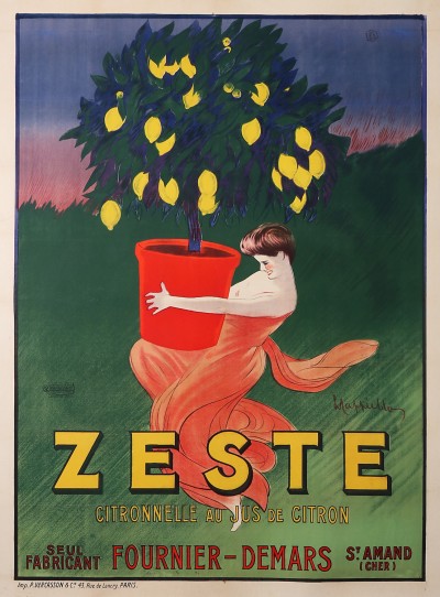 En vente :  ZESTE CITRONELLE  FOURNIER DEMARS