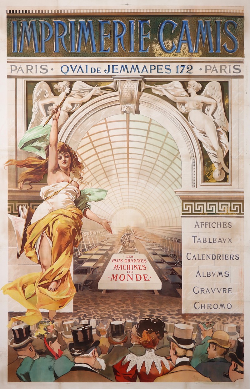 En vente :  IMPRIMERIE CAMIS LES PLUS GRANDES MACHINES DU MONDE