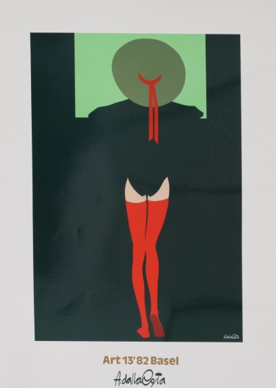 En vente :  CALZE ROSSE 2 ART BASEL 82