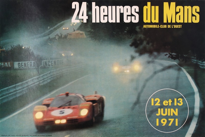 En vente :  24 HEURES DU MANS 12 & 13 JUIN 1971