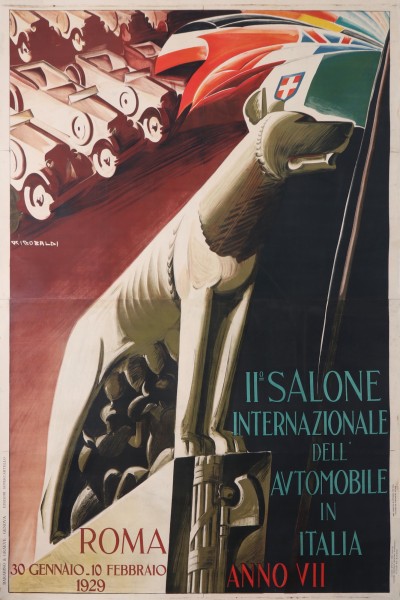 En vente :  II° SALONE INTERNAZIONALE DELL AUTOMOBILE IN ITALIA - ROMA 1929