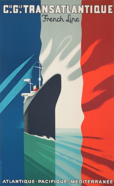En vente :  Cie Gle TRANSATLANTIQUE FRENCH LINE ILE DE FRANCE