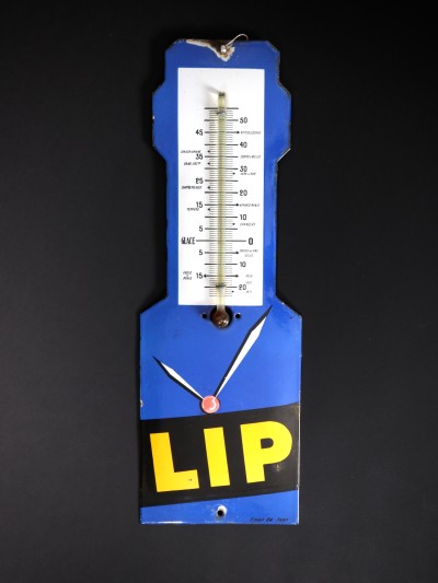 En vente :  LIP THERMOMÈTRE PLAQUE EMAIL