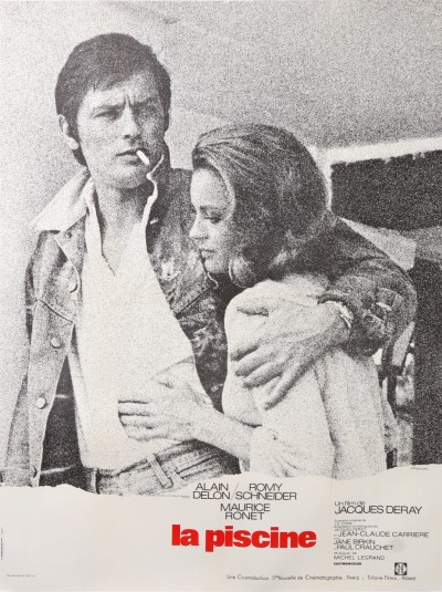 En vente :  LA PISCINE ALAIN DELON ROMY SCHNEDER