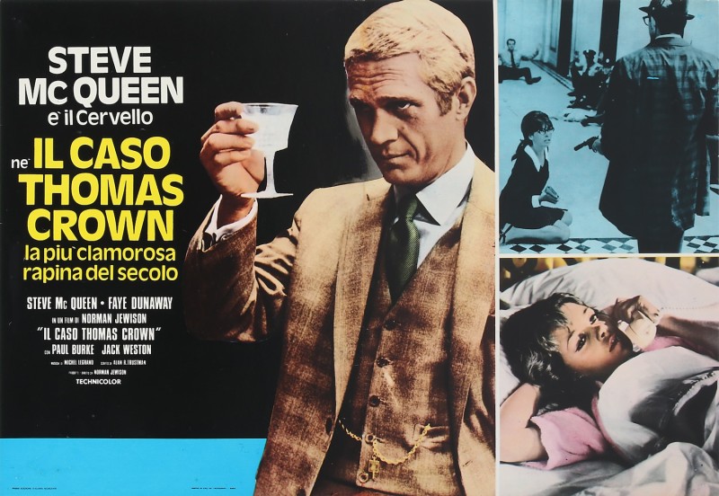 En vente :  Film IL CASO THOMAS CROWN STEVE Mc QUEEN  FAYE DUNAWAY VERSION ITALIENNE