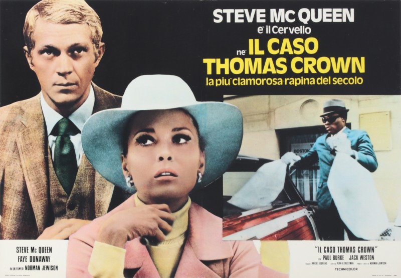 En vente :  Film IL CASO THOMAS CROWN STEVE Mc QUEEN  FAYE DUNAWAY ITALIAN VERSION