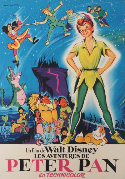 En vente :  LES AVENTURES DE PETER PAN EN TECHNICOLOR WALT DISNEY